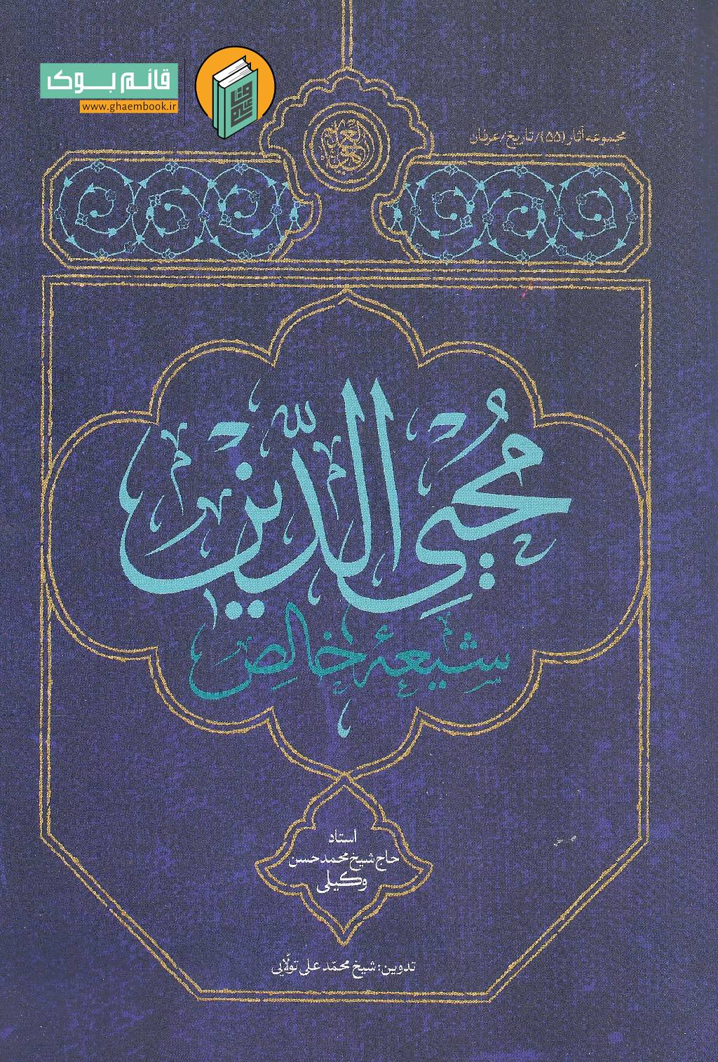 محیی الدین خرید کتاب محیی الدین شیعه ی خالص